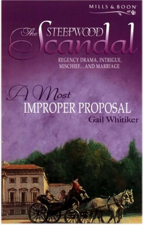 book cover of 

A Most Improper Proposal 

