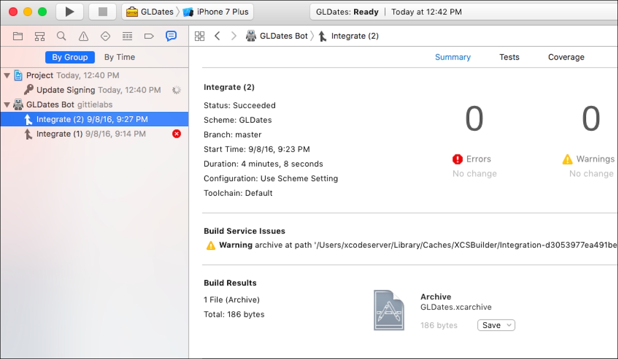 Managing and monitoring your integration runs