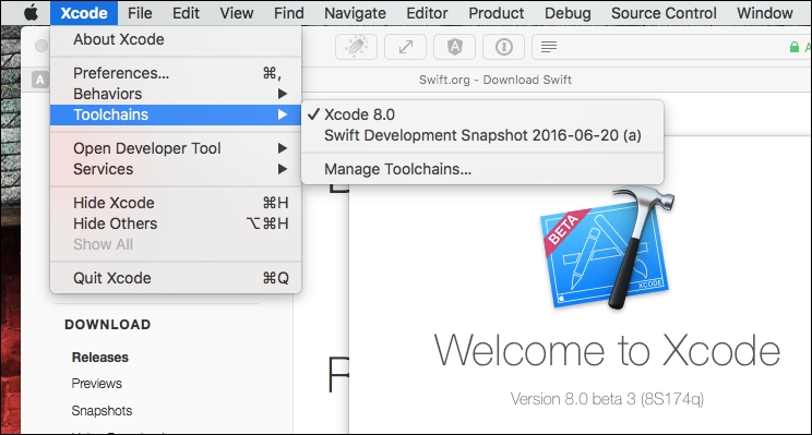 Swift 3 on Mac