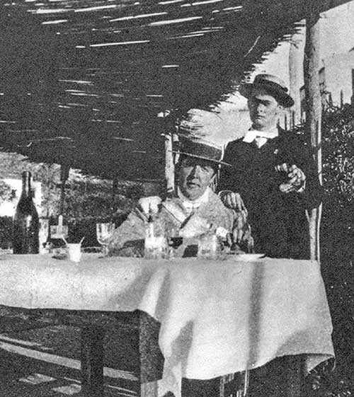 Oscar Wilde e Lord Alfred Douglas a Napoli, 1897