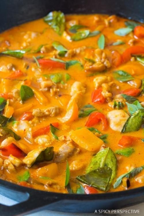 Image result for Panang Style Curry Chicken