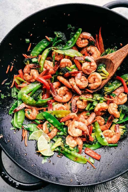 Image result for Sesame Style Stir Fried Shrimp