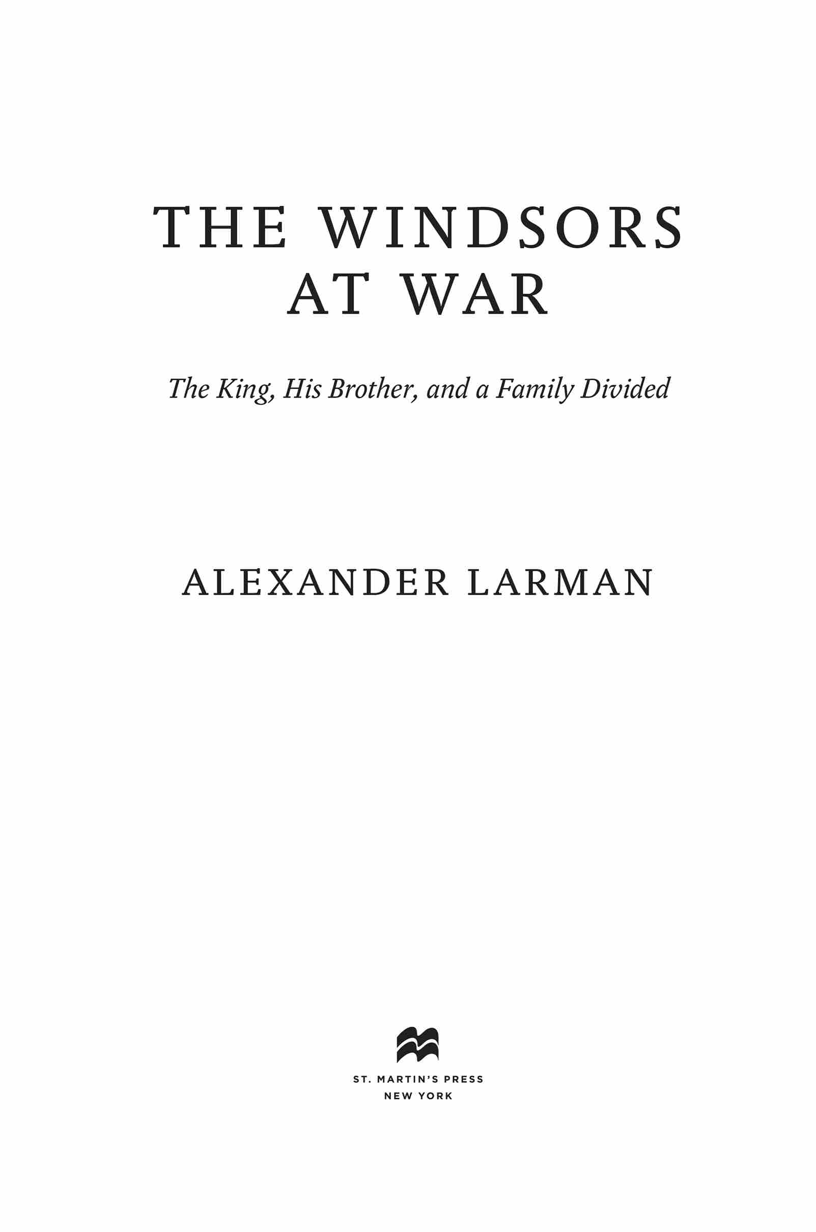 The Windsors at War by Alexander Larman