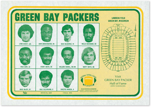 The Packers were the first NFL team with a Hall of Fame devoted to showcasing its history and honoring players, coaches, and supporters. It quickly became one of Green Bay’s most popular and cherished tourist destinations. (whi image id 86639)