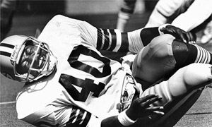 The Packers found their 1979 season unraveling as injuries once again decimated the team, including running back Eddie Lee Ivery. (wisconsin state journal)