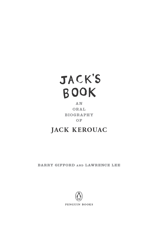 Cover images for Jack’s Book: An Oral Biography of Jack Kerouac