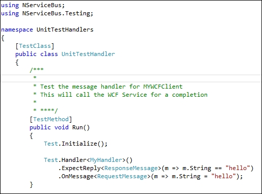 Adding NServiceBus to MVC