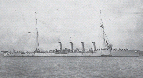 Photo 1.4. Austro-Hungarian cruiser