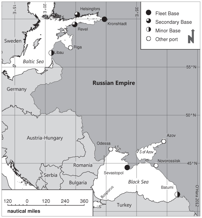 Map 6.1. Russian Naval Bases