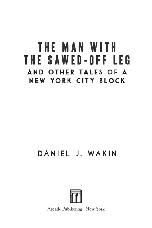 Title Page of Man with the Sawed-Off Leg and Other Tales of a Ne