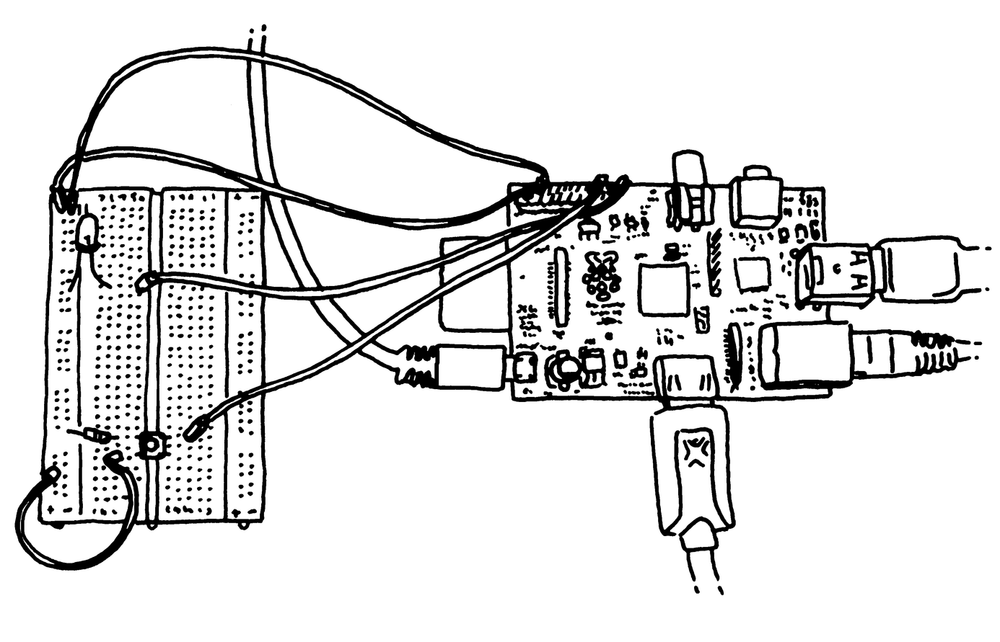 Connecting a button to the Raspberry Pi