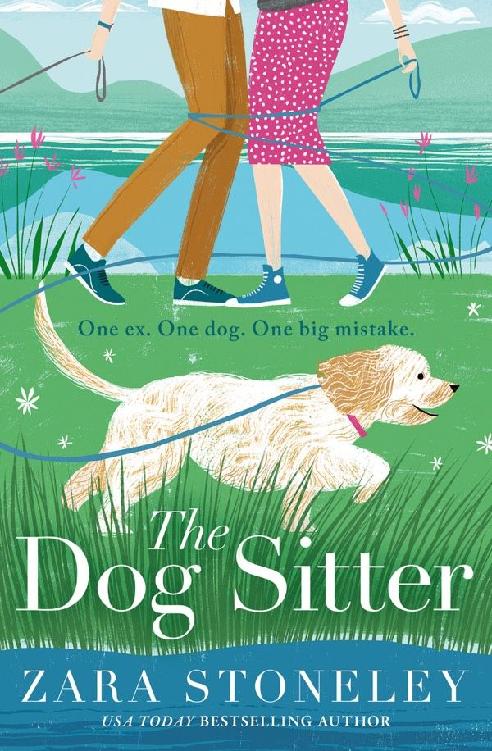 Book cover of The Dog Sitter by Zara Stoneley.