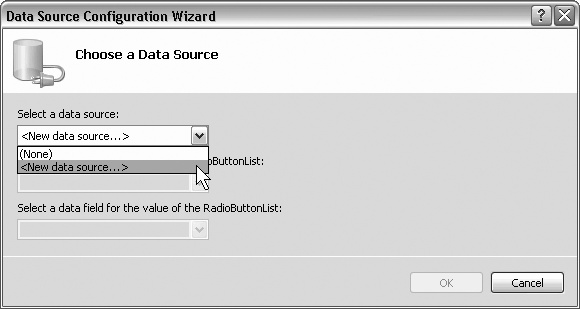 Data Source Configuration Wizard