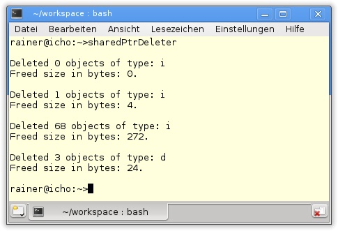 Die Löschfunktion im Einsatz beim std::unique_ptr und std::shared_ptr