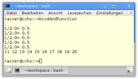 std::bind und std::function in einigen Variationen