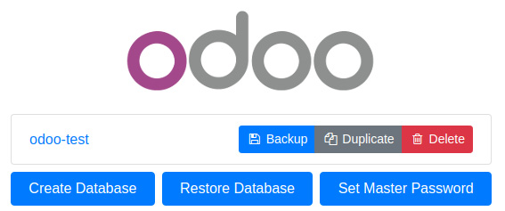 Figure 1.3 – Database manager
