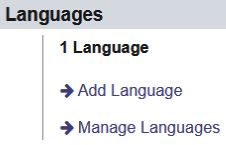 Figure 11.1 – Language options in the general settings
