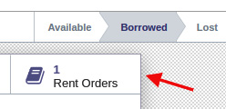 Figure 12.17 – Stat button in a book's form view
