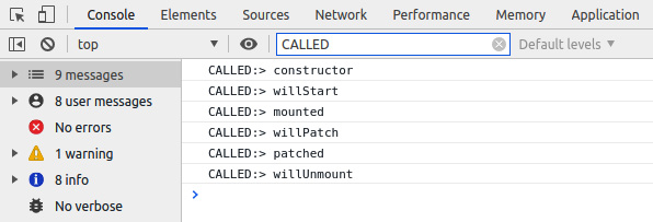 Figure 16.4 – Logs in the browser console
