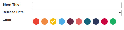 Figure 16.5 – Color picker OWL widget
