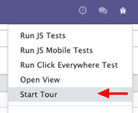 Figure 18.3 – Option to run tour test cases
