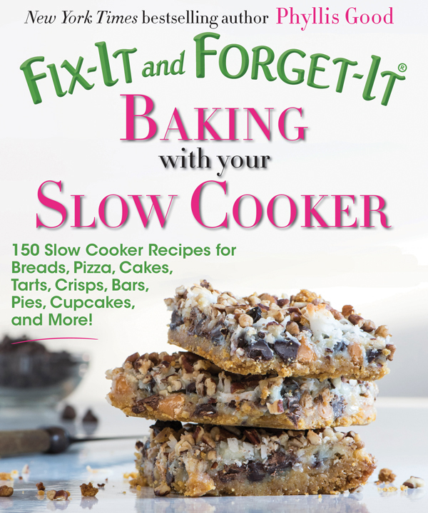 Cover Page of Fix-It and Forget-It Baking with Your Slow Cooker