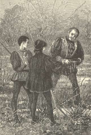 “Ha! ha!” laughed Henry, “hast found him out, lads?”