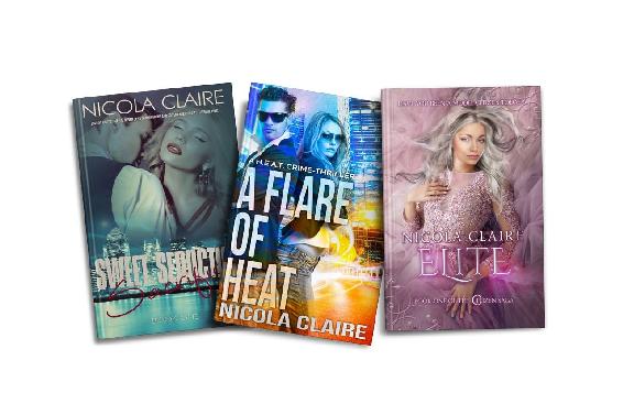 Sign up!             Get your free copy of Nicola Claire’s Starter Library!              Three free books to get you started!