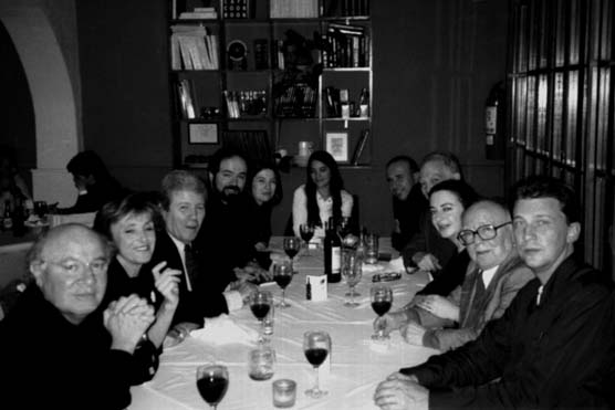 Federico Campbell, Lali Gubern, JH, Juan Villoro, Margarita Heredia, Paula López Caballero, Mario Bellatin, Sergio Pitol, Bárbara Jacobs, Tito Monterroso y Philippe Ollé-Laprune