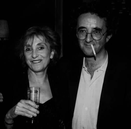 Lali Gubern con Roberto Bolaño en la fiesta del Premio (1998) © Luis Sans