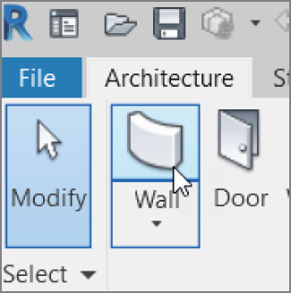 The Ribbon is the backbone of Revit.