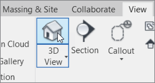 The 3D View icon will be used heavily.