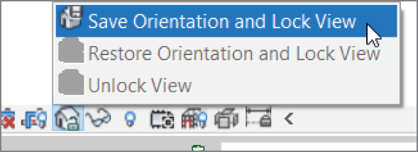 If you ’ re happy with this view and you don ’ t want to screw it up inadvertently, you
can lock the orientation of the view