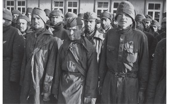 Red Army prisoners at Mauthausen in 1941...