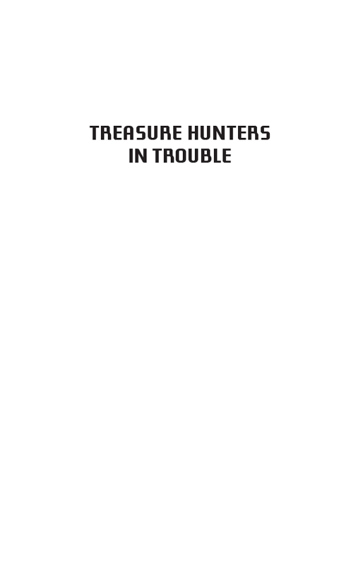 Half Title of Treasure Hunters in Trouble