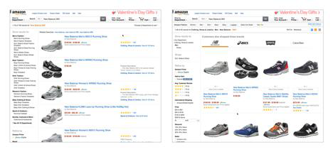 When you “choose a department to sort,” the rhythm of Amazon’s search results changes