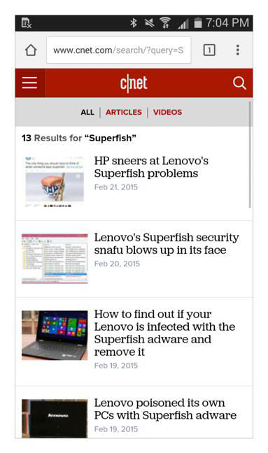 ...as is CNET’s