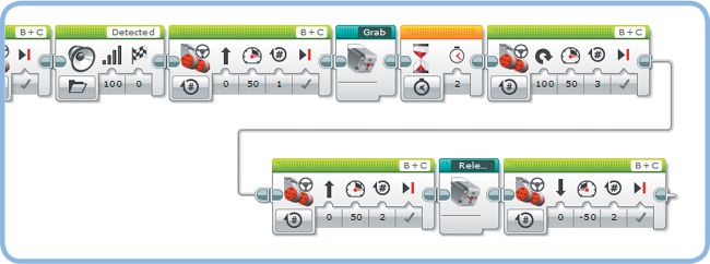 Step 3: Grabbing, lifting, and moving the IR bug