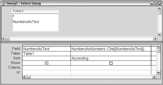 Sorting text-based numbers as valid numbers