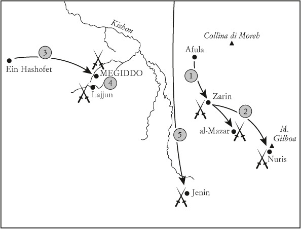 La guerra d’indipendenza: Zarin, Megiddo e Lajjun (maggio-giugno 1948).