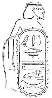 FIGURE RECORDING THE CONQUEST OF JUDÆA BY SHISHAK.