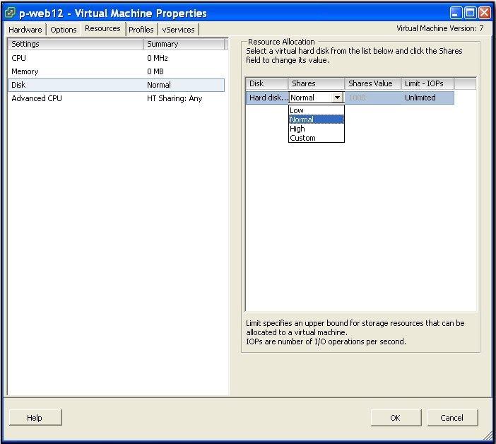 Storage LUNs and datastores