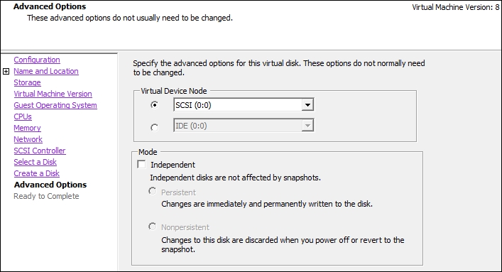 Virtual disks