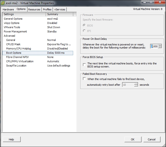 Booting a VM from CD-ROM