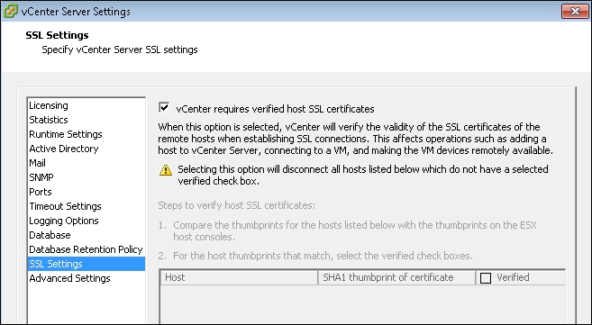 Preparing hosts and VMs