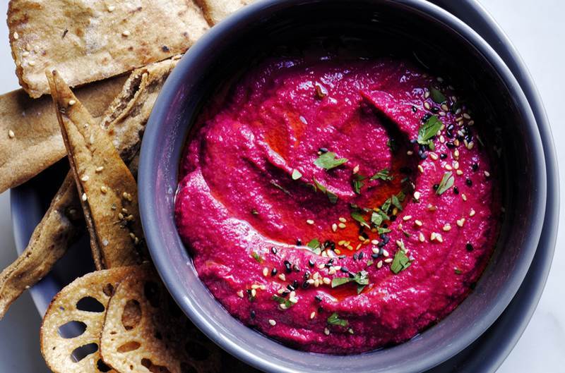 Beet Hummus Recipe | Williams Sonoma Taste