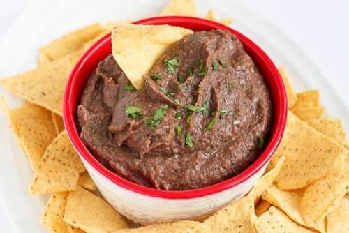 5-Minute Black Bean Dip Recipe | Cookin' Canuck