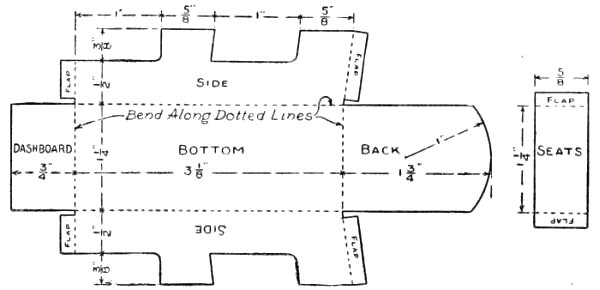 Pattern for the Merry-go-round Sleighs.