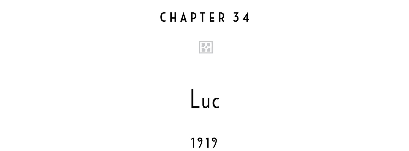 CHAPTER 34 9 Luc 1919