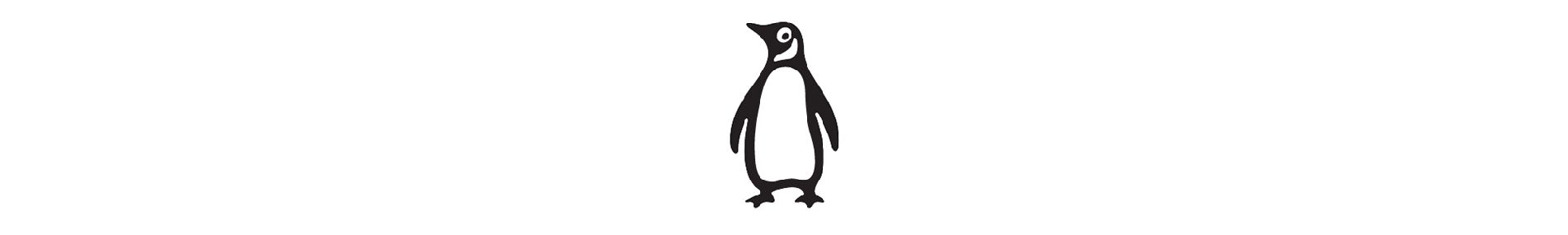 Penguin walking logo